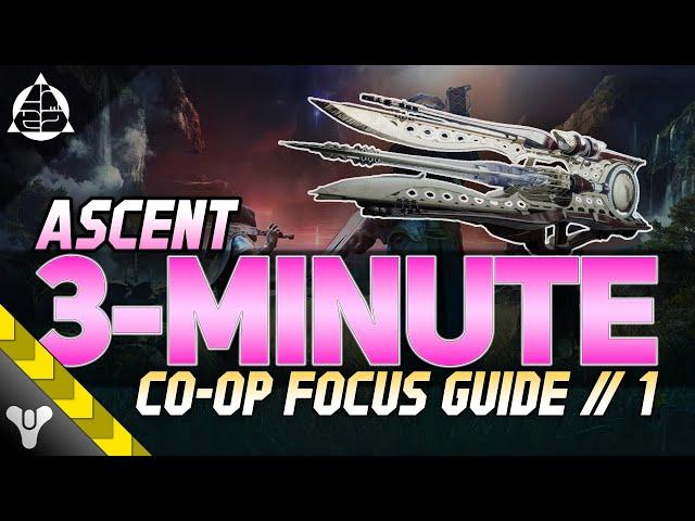 ASCENT (CO-OP FOCUS) GUIDE // MICROCOSM PART 1 // 3-Minute Campaign Walkthrough #destiny2 #campaign