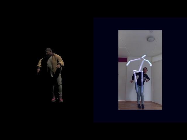 AI Experiment / Abbus _ A.I _ dance edit / Chantalla Pleiter & VPRO Medialab