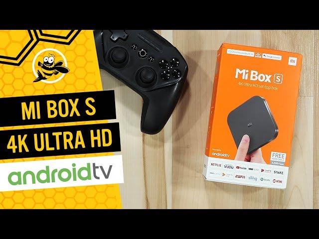 Xiaomi Mi Box S 4K Android TV Box with Google Assistant and Chromecast Built-In