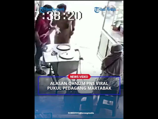 Alasan Oknum PNS Pukul Pedagang Martabak Ngaku Terpancing Emosi karena Kelelahan