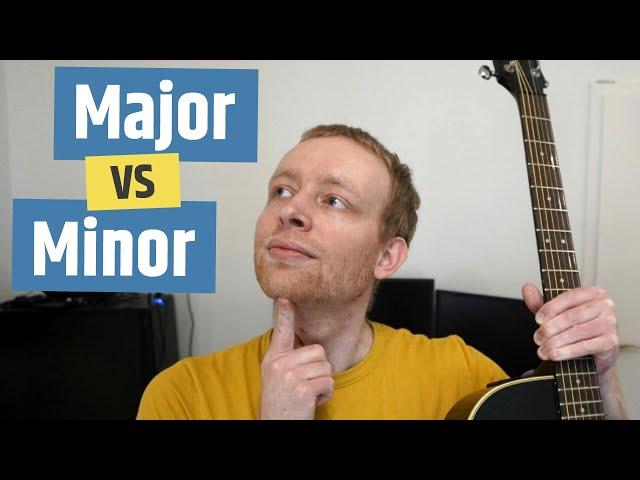 How To Play Guitar (For ABSOLUTE Beginners) - Part 7 - E-Major (And The Difference To Minor Chords)