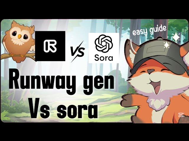 Runway Gen 3 vs Sora | Guide Glimpse