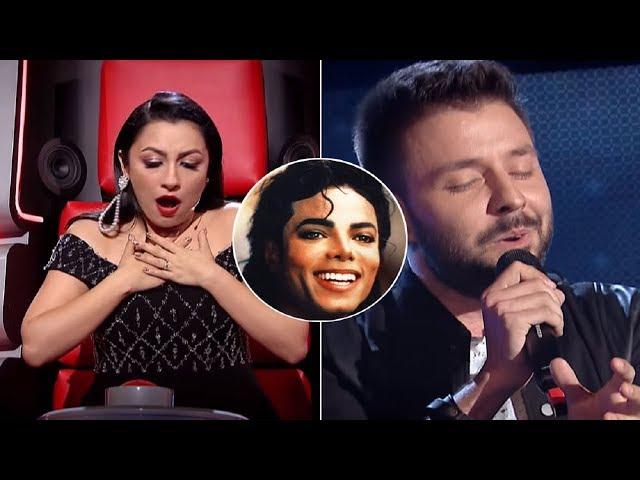 New Michael Jackson - Bogdan Ioan Earth song at The voice Romania