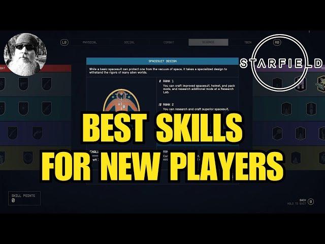 The Best Skills for New Players in Starfield