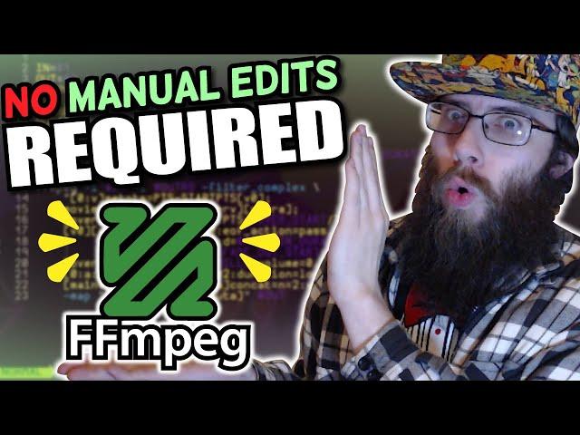 ONE script does ALL of my video editing with ffmpeg