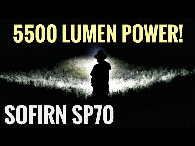 Sofirn SP70 Led Taschenlampe - Sonne in der Nacht!