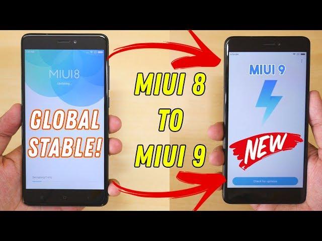 How to Update to MIUI 9 Global Stable ROM! No DATA LOSS! Redmi Note 4/Mi Max 2