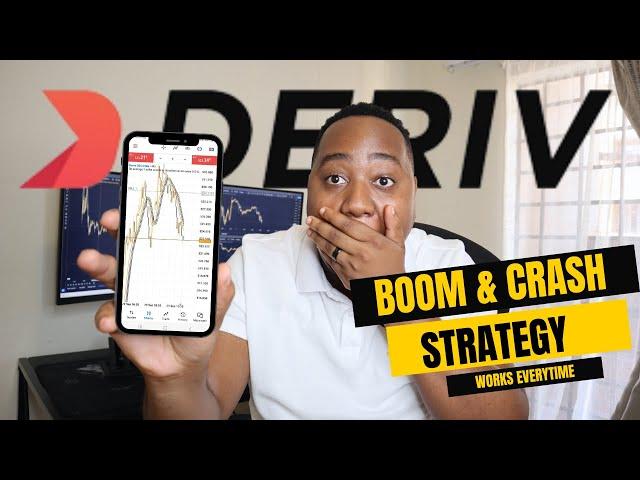 Use this POWERFUL DERIV BOOM & CRASH STRATEGY TO TRADE 247/7 even on WEEKENDS !!