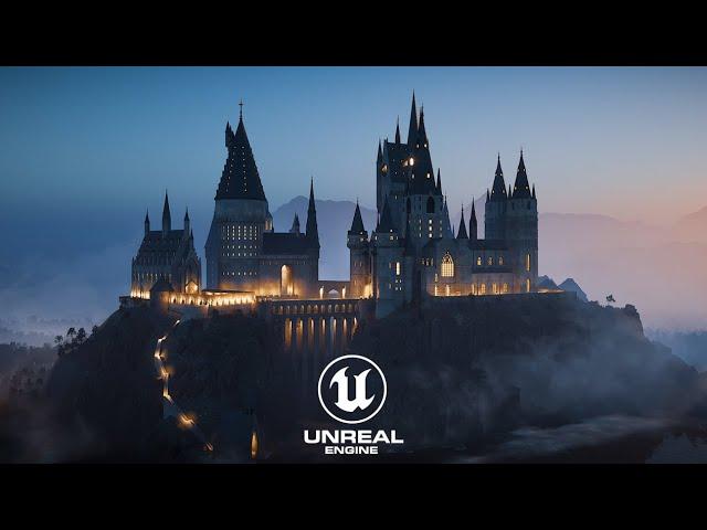 I Re-Created Hogwarts in Unreal Engine 5 and It Looks Awesome! #hogwarts