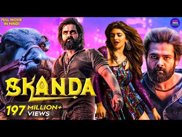 RAM POTHENENI | SKANDA | New (2024) Released South Indian Movie Hindi Dubbed | New South Movie 2024