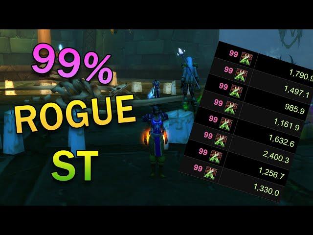 99.8% Logs - Rogue Mutilate Energy Build ST WoW Classic SoD Guide - PoV & Commentary