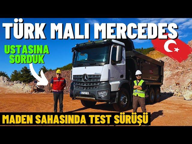 Mercedes Benz Arocs 4045 K Türkiye'de İlk İnceleme / Maden Sahası Canavarı Türkiye'de Üretiliyor!