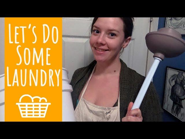 How to do laundry without electricity | Off grid Laundry Day