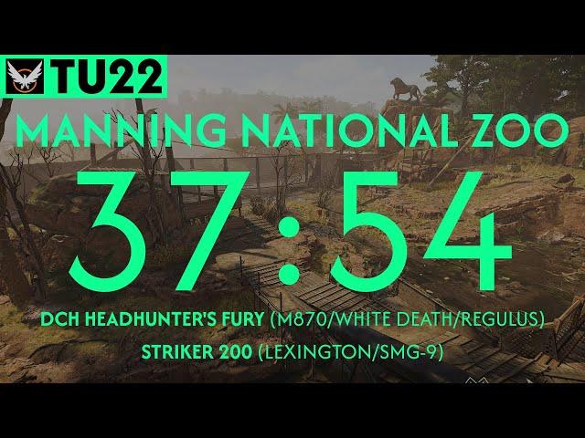 [37:54] Casual Solo Legendary 6 Red - Manning National Zoo | The Division 2