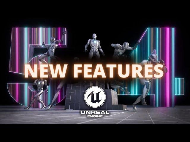 TOP Unreal Engine 5.4 NEW FEATURES in 3 Minutes!