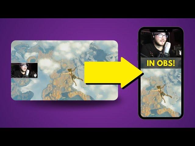 How To Use Vertical, the OBS plugin by Aitum vertical | EASY Tiktok Videos, YouTube Shorts & Reels