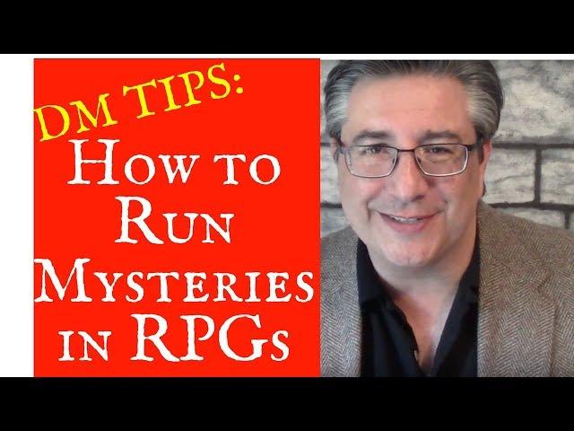 DungeonCraft #44: How to Run Mysteries for RPGs