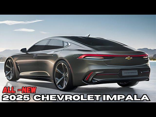 FIRST LOOK | 2025 Chevrolet Impala - New Design, Interior And Exterior Details!