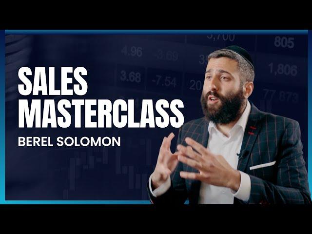 Free Sales Masterclass | The #1 Jewish Sales Trainer | FULL VERSION