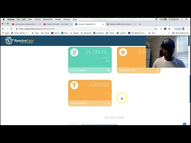 SpectroCoin and Bankera Part 1