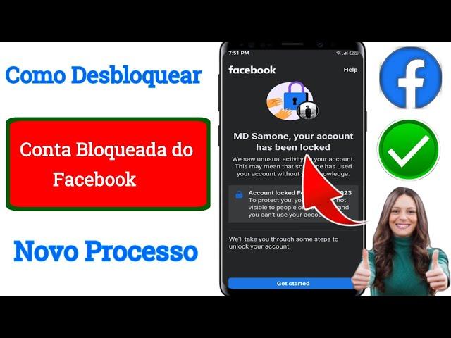 Como Desbloquear Conta do Facebook (2025) | Corrigir Sua Conta Bloqueada do Facebook