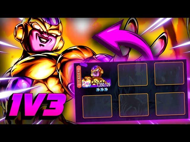 Can ULTRA Frieza 1v3 ANYONE in Dragon Ball LEGENDS PvP?