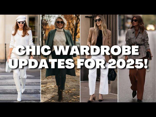 2025 FASHION TRENDS: The Best Wardrobe Updates for Women Over 50!