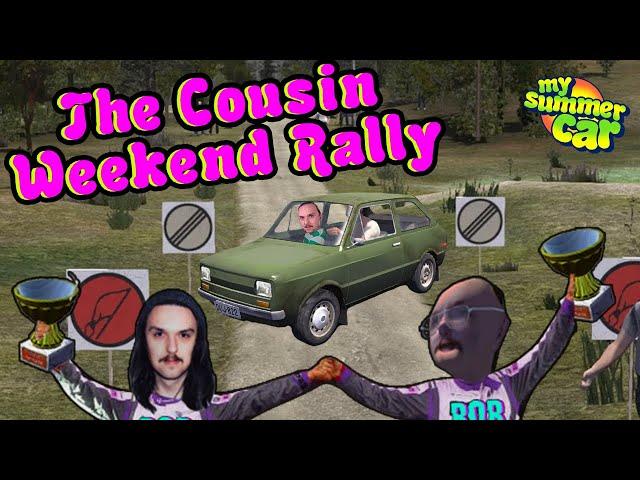 Doing the My Summer Car Rally with Cousin!?!