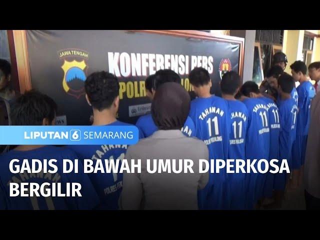 Gadis di Bawah Umur Diperkosa Bergilir | Liputan 6 Semarang