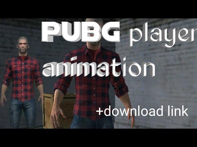 prisma 3d pubg player animation +download link |sks media arts