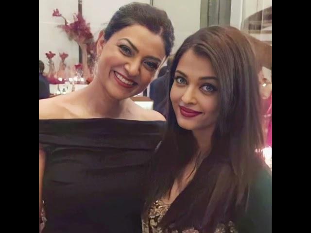 Miss World Aishwarya Rai with Miss Universe Sushmita Sen #aishwaryarai #sushmitasen #shorts