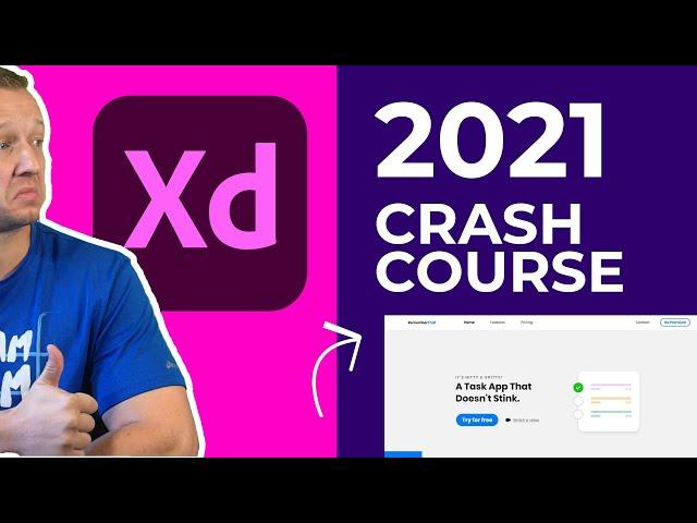 Learn Adobe XD in 2021 by Example (Crash Course)