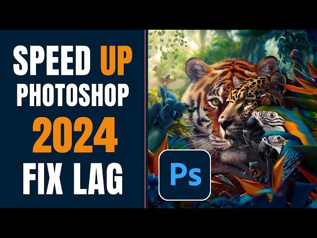 How To Speed Up Photoshop 2024 ( Photoshop for Beginners )