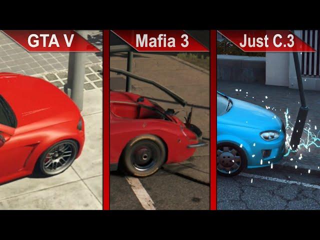 THE BIG COMPARISON 3 | GTA V vs. Mafia III vs. Just Cause 3 | PC | ULTRA