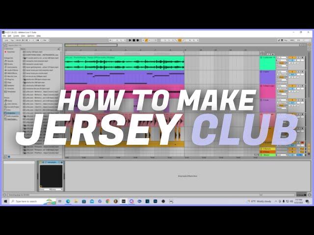How To Make Jersey Club in 2 MINUTES (Ableton Live)