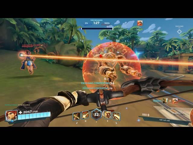 Paladins hacker using aimbot spotted