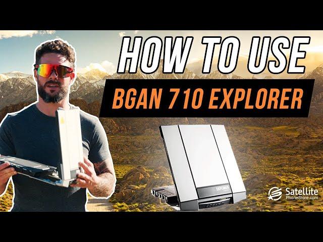 Bgan Explorer 710 Portable Satellite Internet - What it does and how to use it