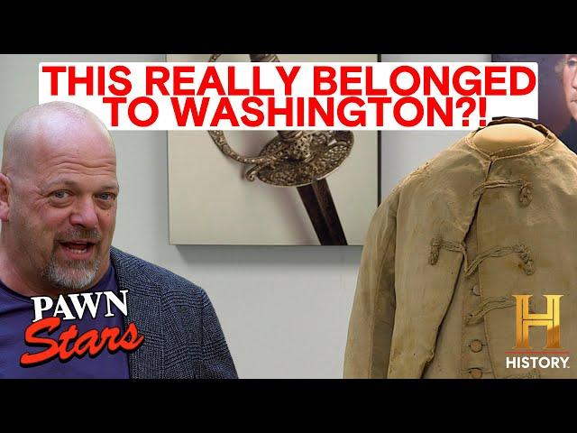 Pawn Stars: 11 Ultra RARE & VALUABLE George Washington Treasures