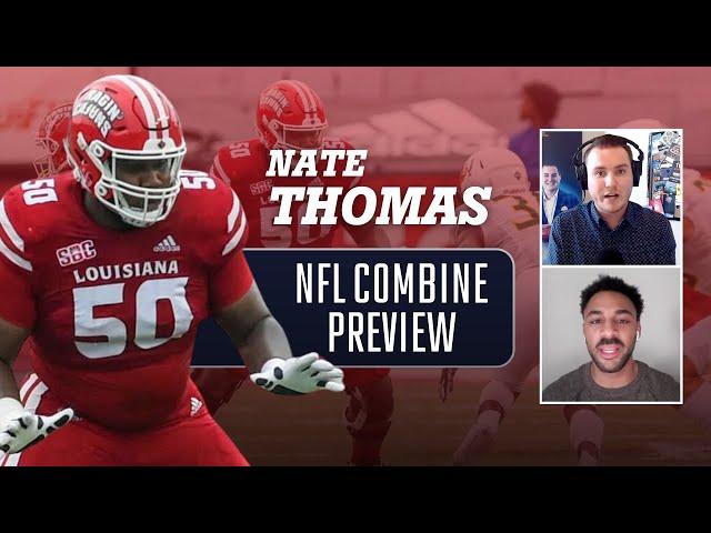 NFL Combine Preview—Louisiana OL Nathan Thomas | Frary & Smith