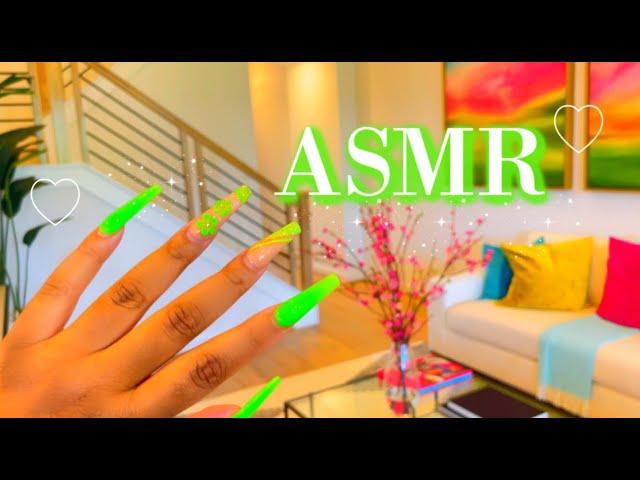 ASMR -TAPPING AROUND A MODEL HOME (TRYING NOT TO GET CAUGHT ) (FAST TAPPING, SCRATCHING..etc)