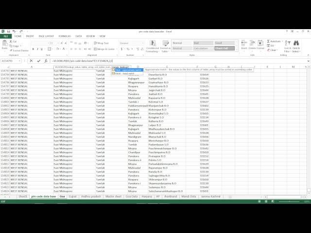 How to use Vlookup formula in excel : Simply Explained