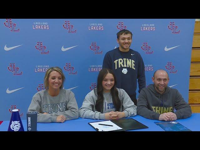 Lakeland gymnast Scotlyn Gayheart signs with Trine acrobatics