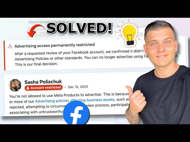 Facebook Advertising Access Permanently Restricted - The ULTIMATE Solution