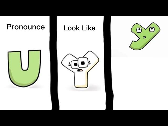 Ukrainian Alphabet Lore Pronounce/Look Like