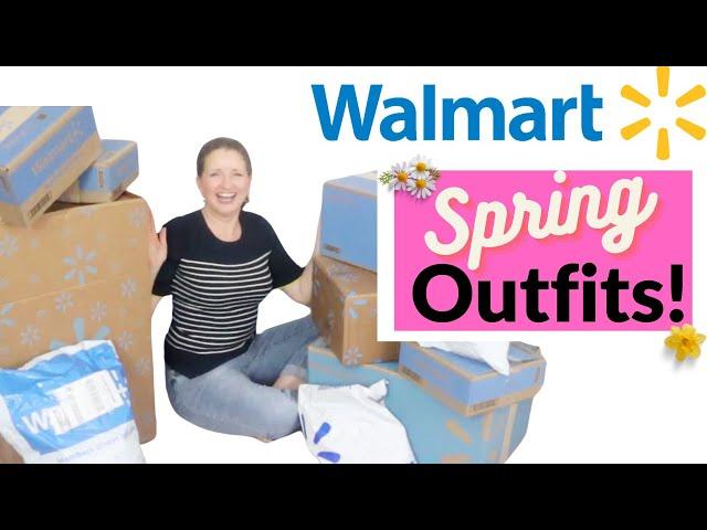 Walmart Spring Haul & Try On   for Women over 50!  NEW 2024