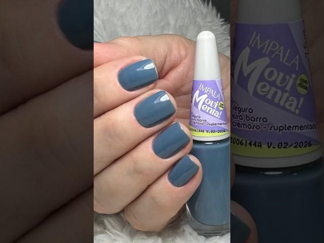 Esmalte da nova coleção movimenta da Impala, cor SEGURA ESSA BARRA. #impala  #manicure #unhas