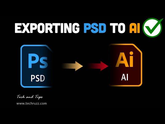  How to Export or Import Photoshop Files to Illustrator With Layers