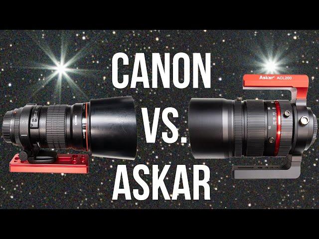 200mm Lens Shootout for Astrophotography