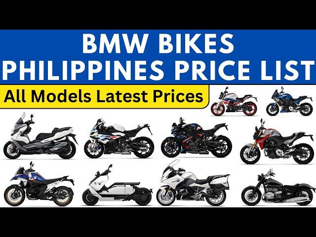 BMW Bikes Philippines Price List 2024 | GS 125 & Other Models Motorcycle Scooter Prices