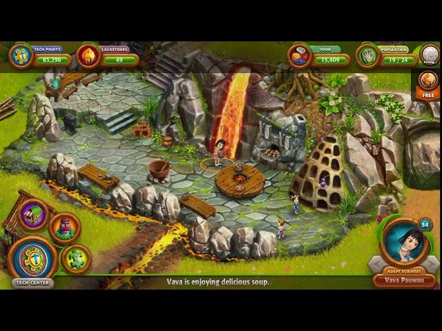 Virtual Villagers Origins 2 Hearty Stew Red Statue Part3